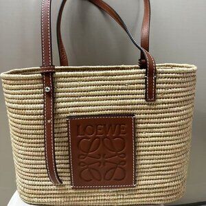 Loewe Woven Basket Tote